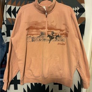 Ariat quarter zip hoodie